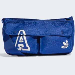 ADIDAS TREFOIL JACQUARD MONOGRAM MINI AIRLINER BAG sold out